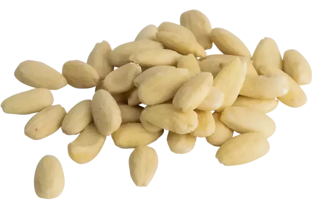 Amandelen wit raw 1kg kist 8 stuks